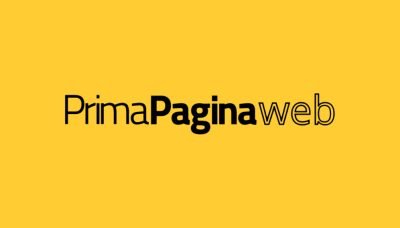copertina prima pagina web